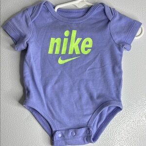 71 - Nike Purple Baby Onesie
